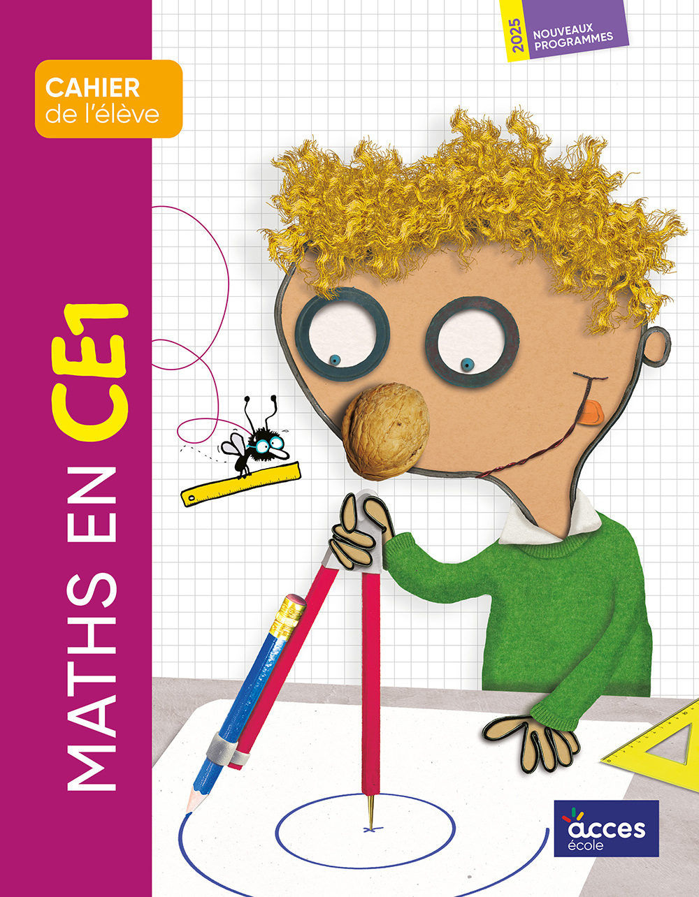 Ref. 9782383211761, Maths en CE1 - cahier de l'élève