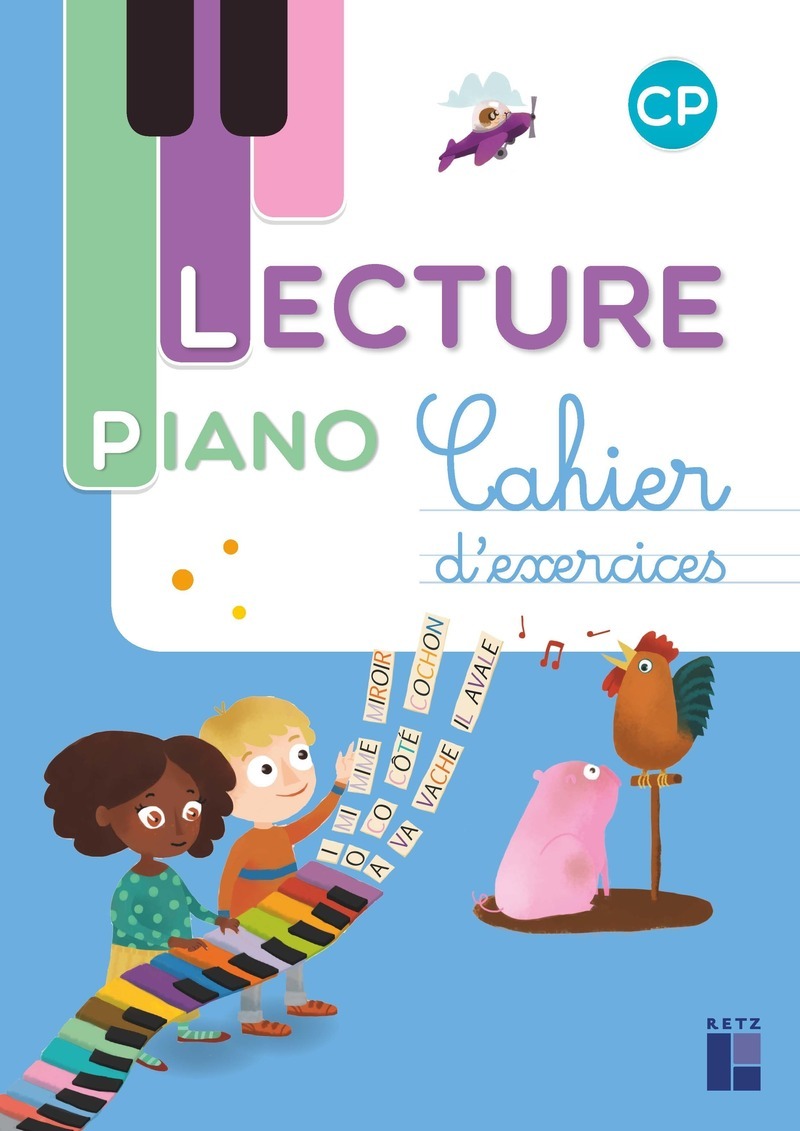 Ref. 9782725635712, Méthode de lecture piano CP - cahier d'exercices