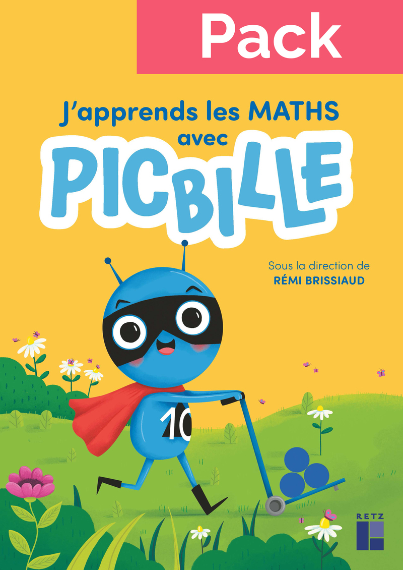 Ref. 9782725647890, Pack de 10 - j'apprends les maths avec picbille CP - fichier de...