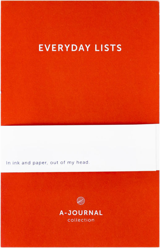 Image de  Bloc-notes A-Journal Rouge 