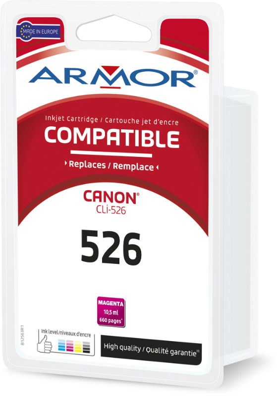 Image de  cartouche encre canon cli-526  magenta co 