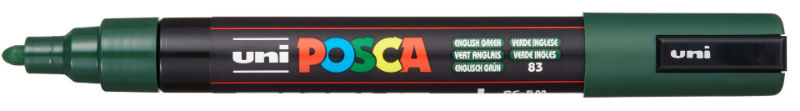 Image de  Marqueur Posca pointe moyenne vert anglais 