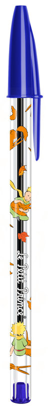 Ref. BIC305389B, Stylo-bille Bic Cristal Le Petit Prince bleu, Bleu, marque BIC