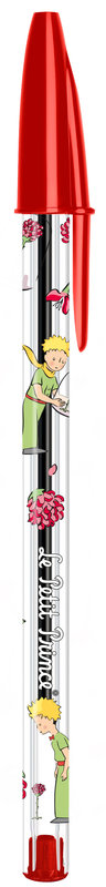 Ref. BIC305389R, Stylo-bille Bic Cristal Le Petit Prince rouge, Rouge, marque BIC
