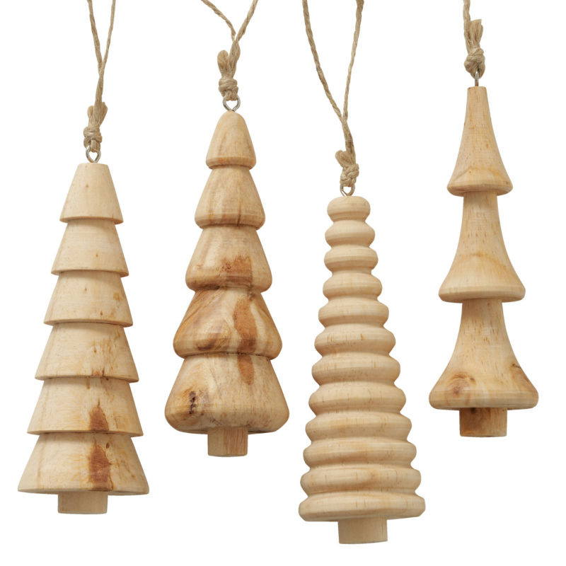 Image de  Décoration à accrocher Piona Arbre H12 cm 