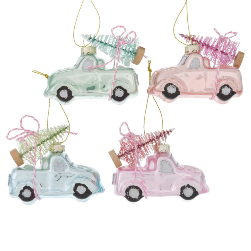 Image de  Décoration Noël à accrocher Tiffy Voiture 