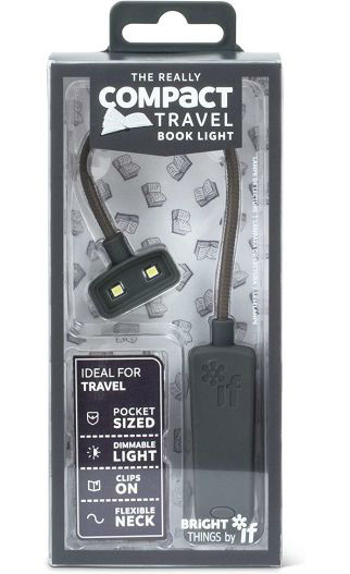 Image de  Lampe de lecture compact travel grise 