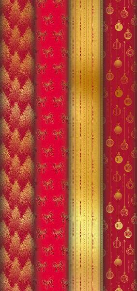 Image de  Rouleau papier cadeau Excellia 2x0,70m scintillant 
