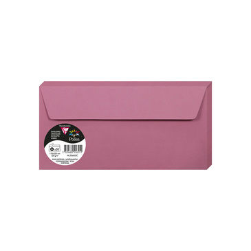 Image de  Paquet de 20 enveloppes Pollen DL rose hortensia 