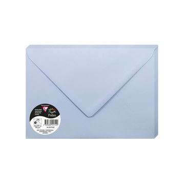 Image de  Paquet de 20 enveloppes Pollen C5 bleu lavande 