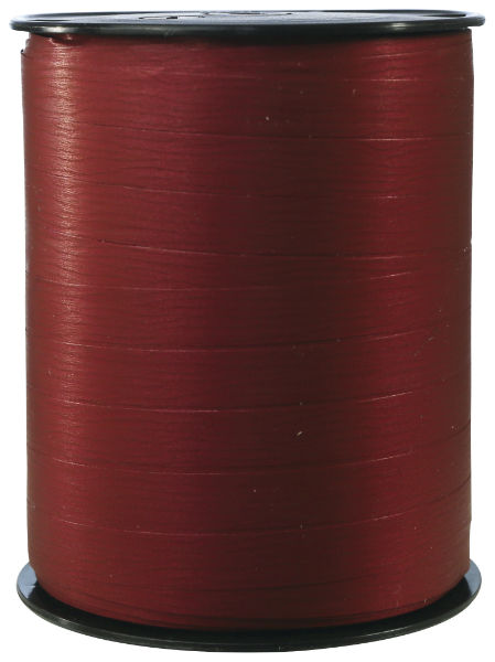 Image de  Bobine bolduc mat 10mm x 250m bordeaux 