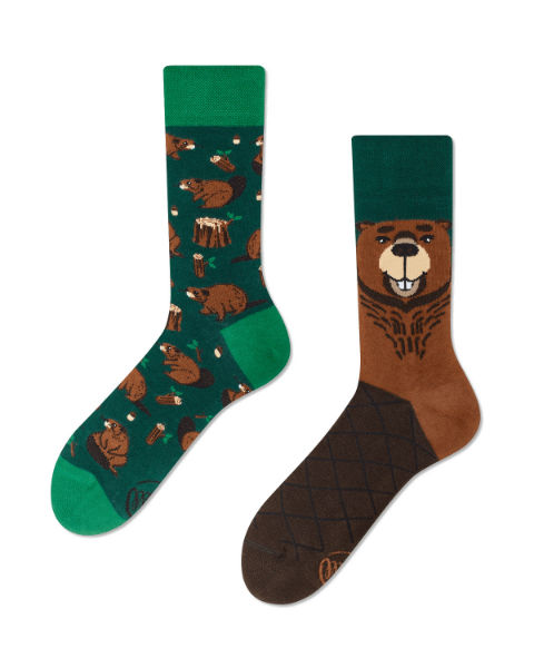 Image de  Chaussettes castors 39-42 