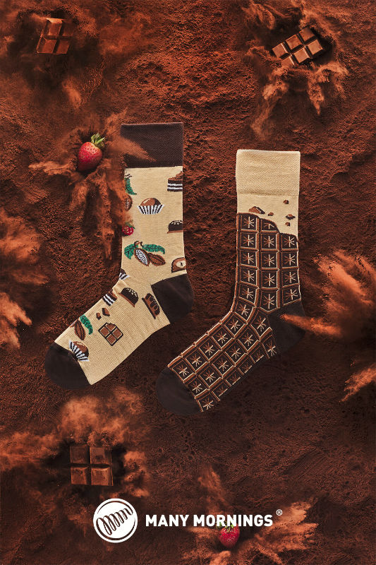 Image de  Chaussettes chocolat 39-42 