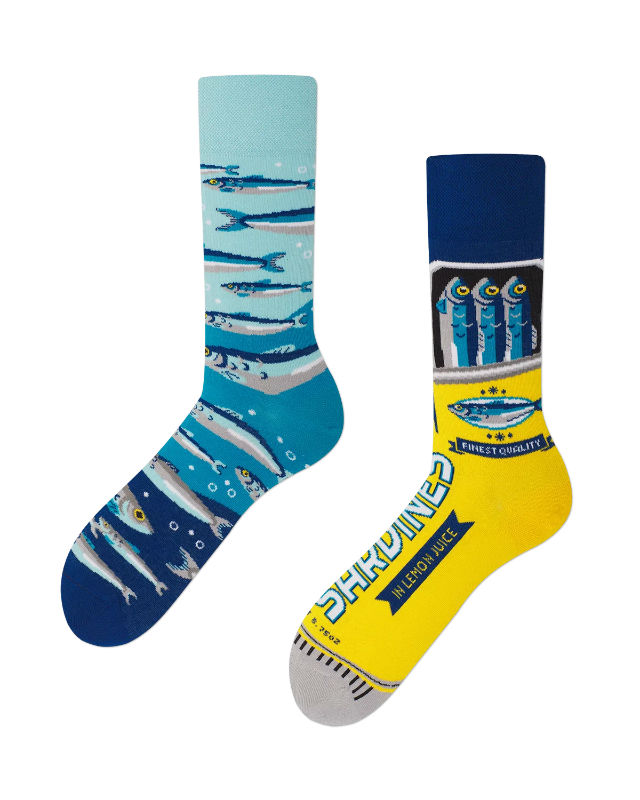 Image de  Chaussettes sardines 39-42 