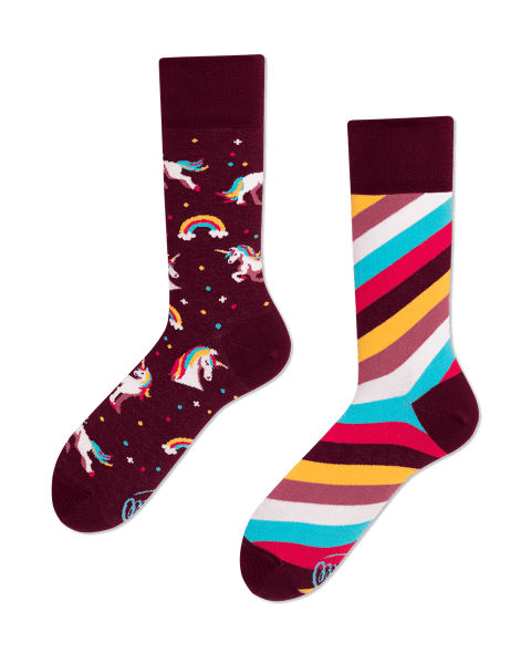 Image de  Chaussettes licornes 43-46 