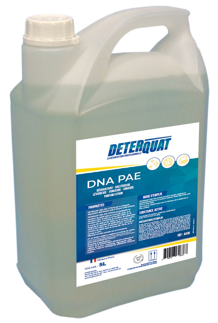 Image de  5 L DETERGENT VIRUCIDE CITRON 