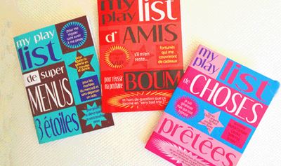 Image de  Carnets playlist a gratter amis pour la boum 