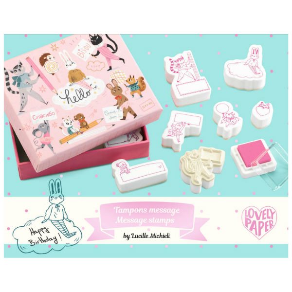 Image de  Boite de tampons Lucille 