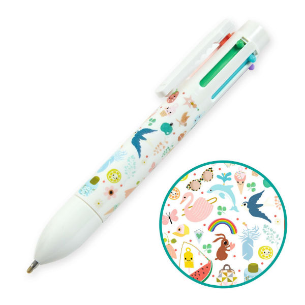 Image de  STYLO 6 COULEURS TINOU ND19 