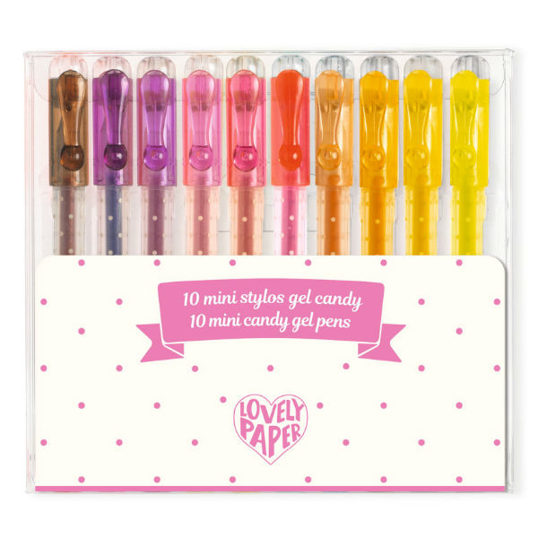 Image de  Poch 10 mini stylos gel candy 