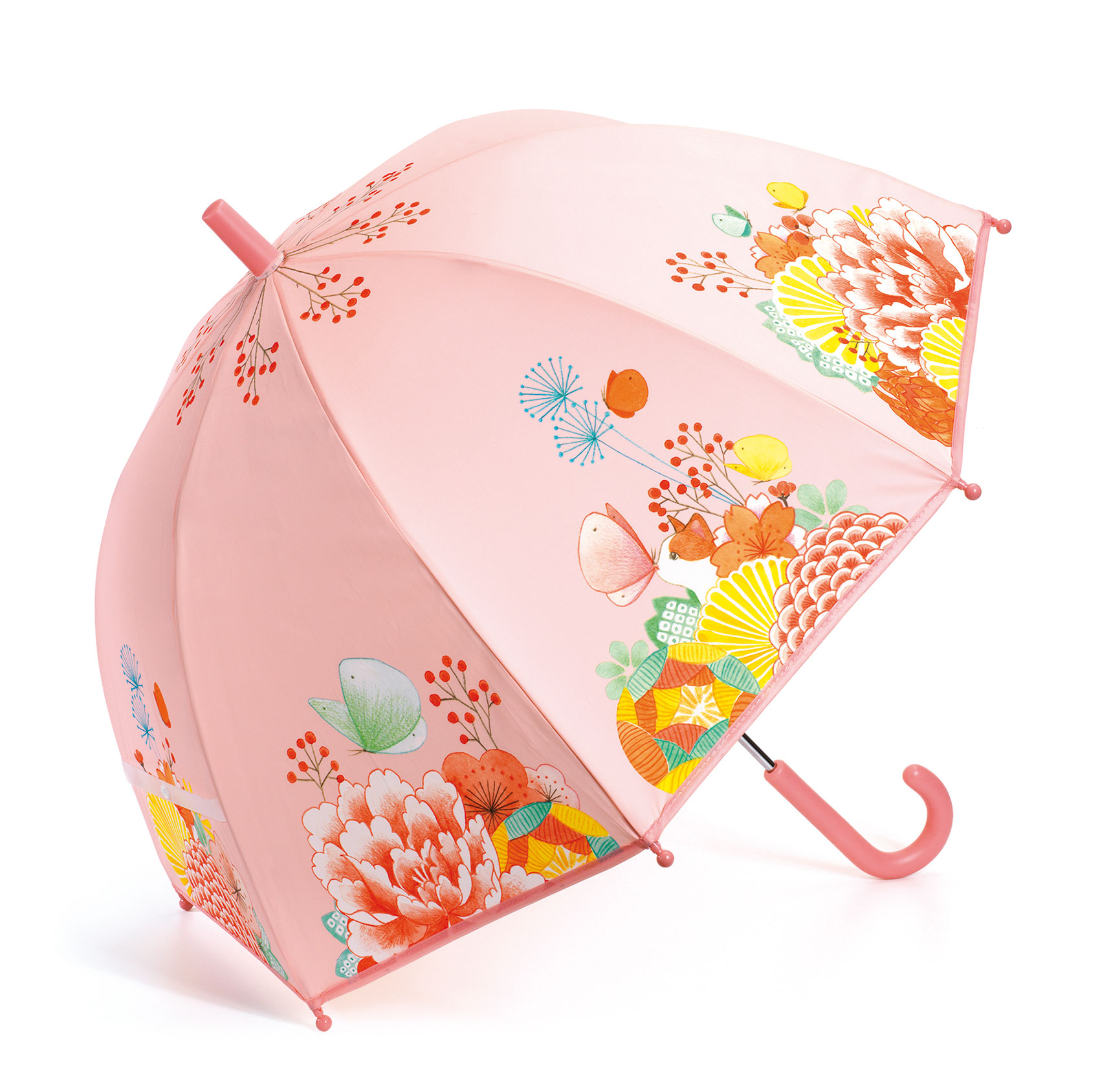 Image de  Parapluie enfant jardin fleuri 