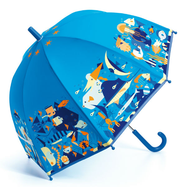 Image de  Parapluie enfant monde marin 
