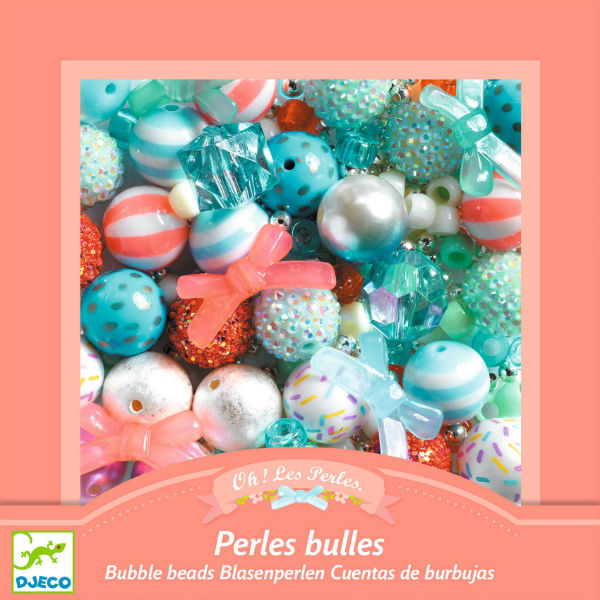 Image de  Perles bulles argent 