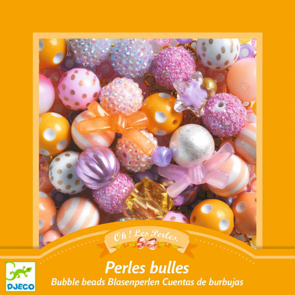 Image de  Perles bulles or 