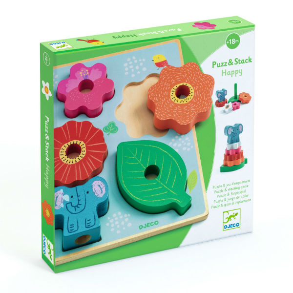 Image de  Puzzle relief puzz & stack happy 