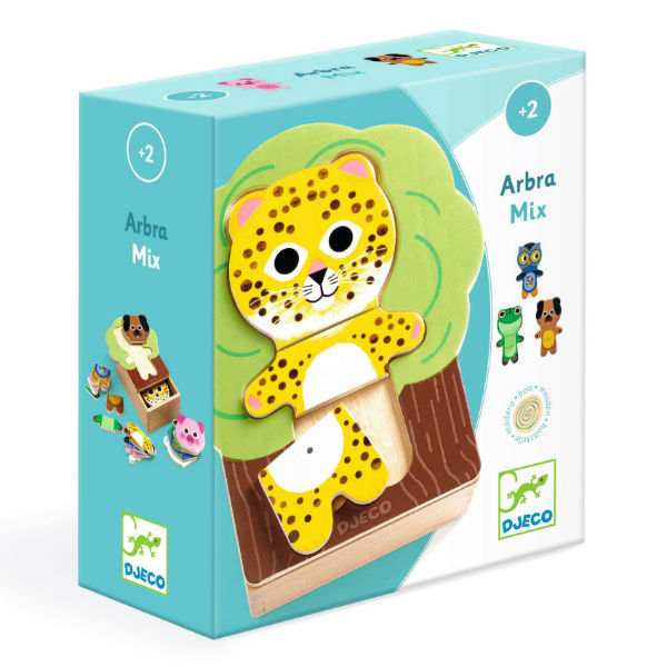 Image de  Puzzle bois arbramix 