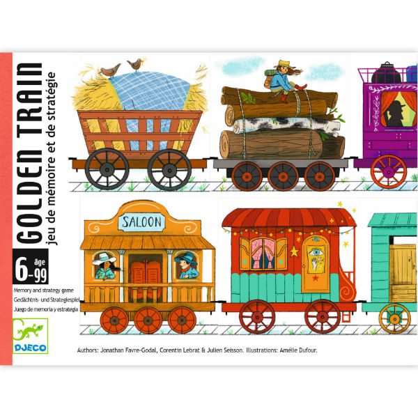 Image de  Jeu de cartes golden train 