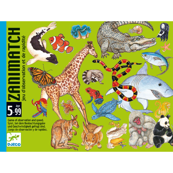 Image de  Jeux de cartes Zanimatch 