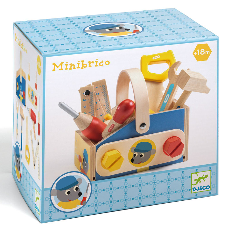 Ref. DJEDJ06649, Jeu d'imitation minibrico, marque DJECO
