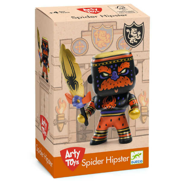 Image de  Arty toys pirates hipster spider 