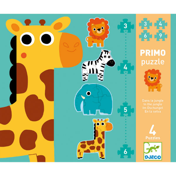 Image de  Puzzles évolutifs Dans la jungle 