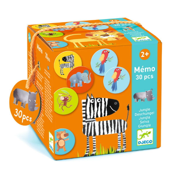 Image de  Jeux educatifs memo jungle 