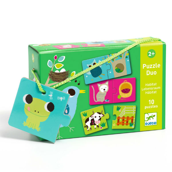 Image de  Puzzles duotrio puzzle duo habitat 