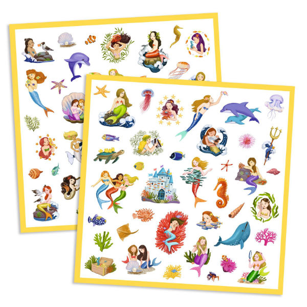 Image de  POCHETTE 160 STICKERS SIRENES 