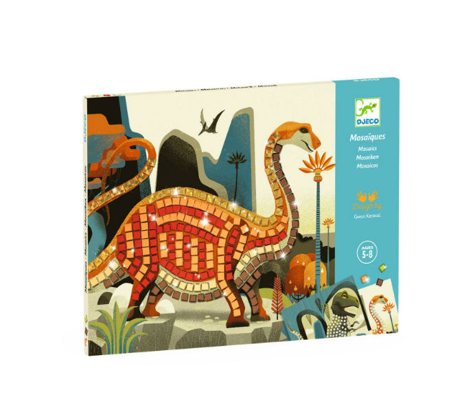 Image de  Pochette mosaiques dinosaures 
