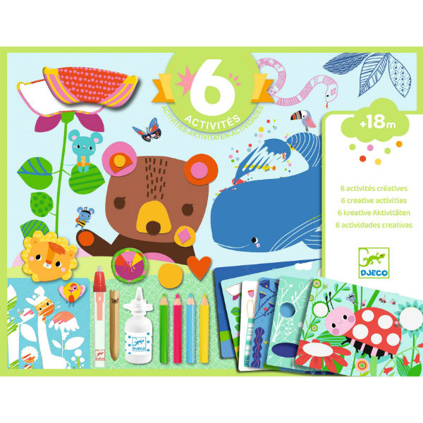 Image de  Coffret multi-activités pour les petits la souris et ses amis 