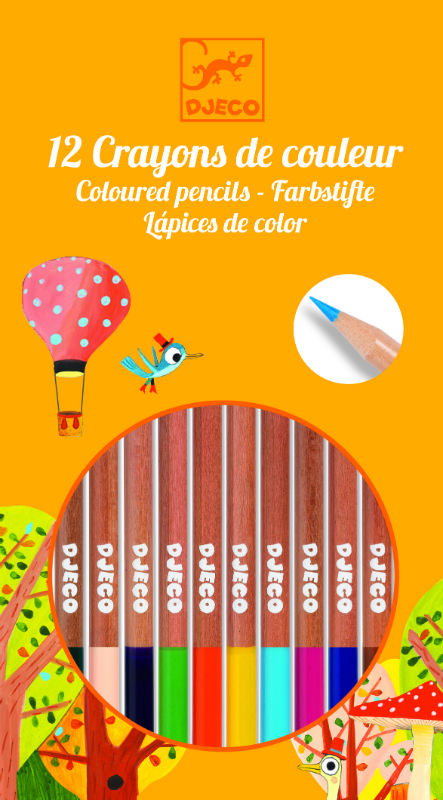 Image de  Etui 12 crayons de couleurs  nd16 