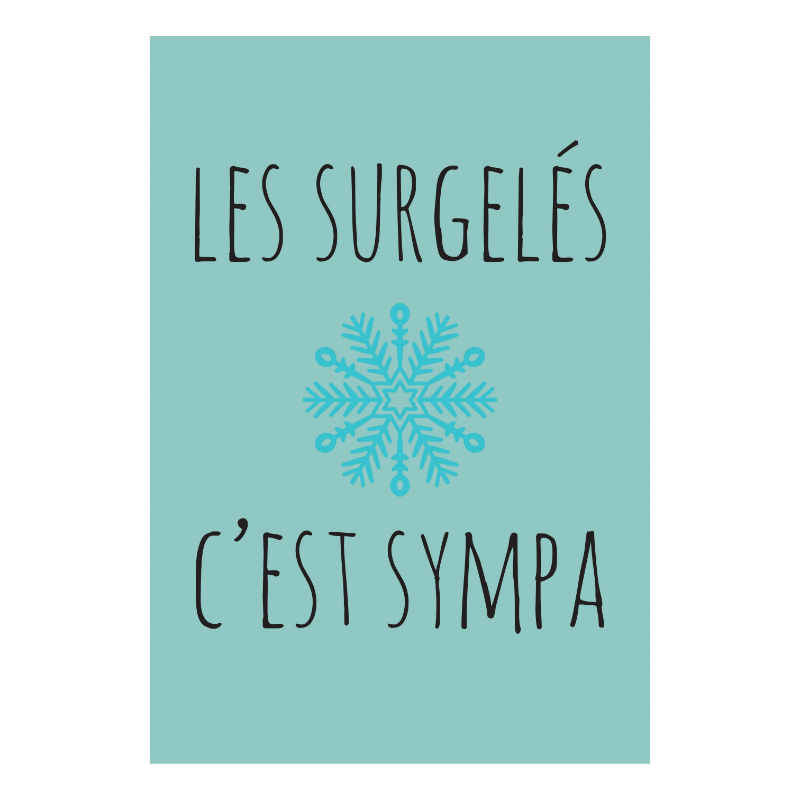 Image de  Magnet isa les surgeles c'est sympa 