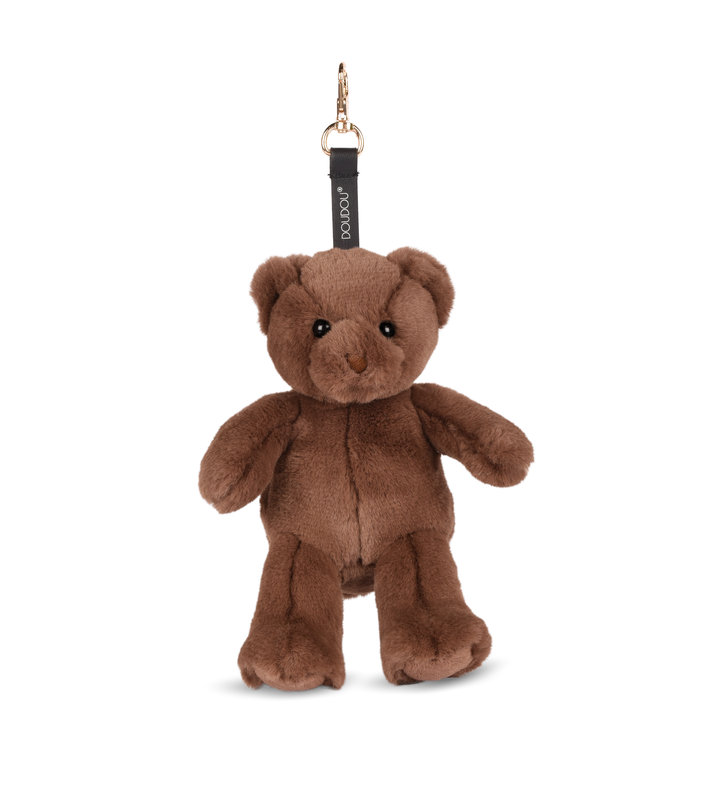 Ref. DOUDC4387, Doudou et Compagnie - Bijou de sac doudou ours marron, Marron, marque DOUDOU ET COMPAGNIE