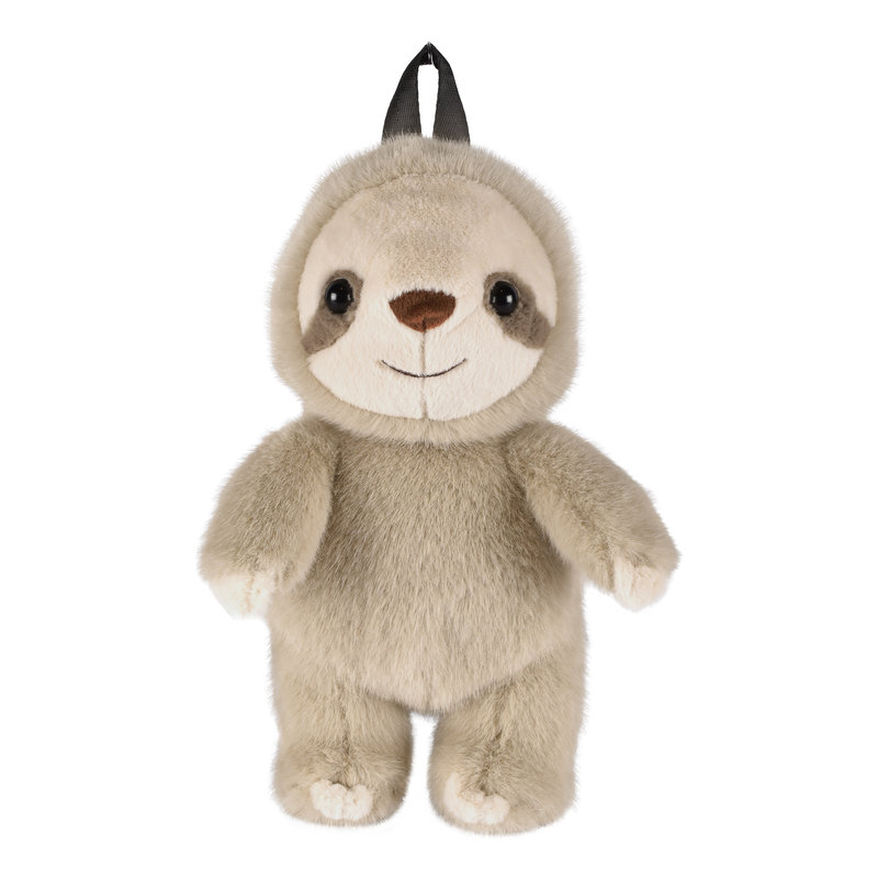 Ref. DOUHO3426, Histoire d'Ours - Podcoll sac à dos peluche paresseux 28 cm, Marron, marque HISTOIRE D'OURS