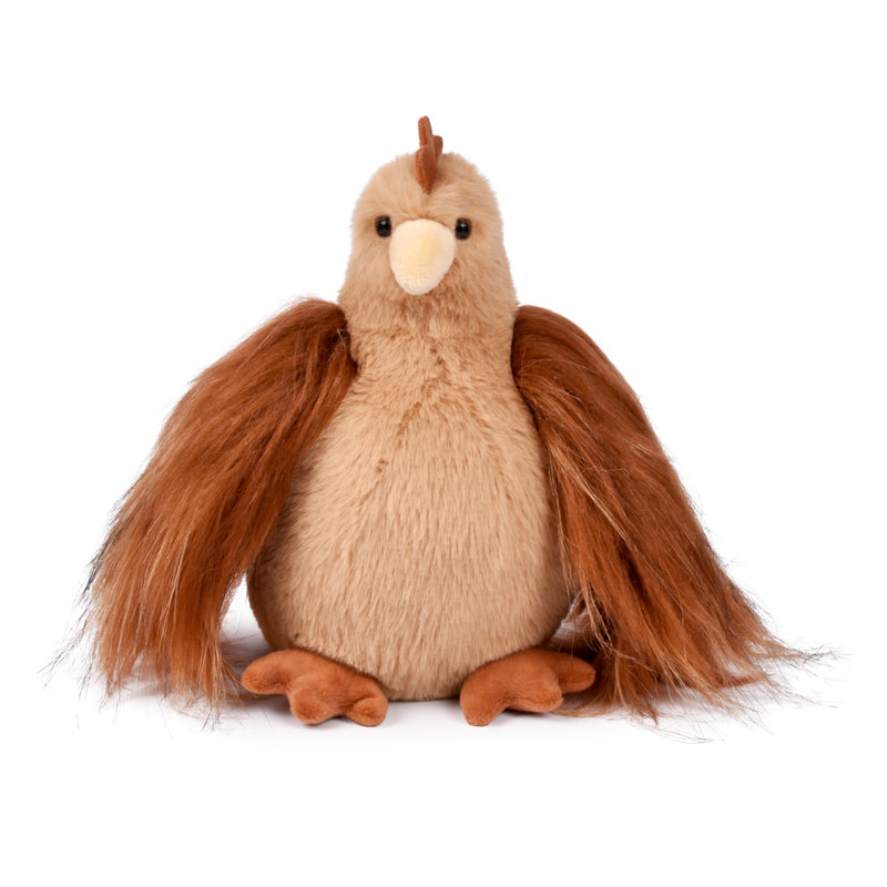 Ref. DOUHO3444, Histoire d'Ours - Peluche poulette rousse 20 cm, Orange, marque HISTOIRE D'OURS