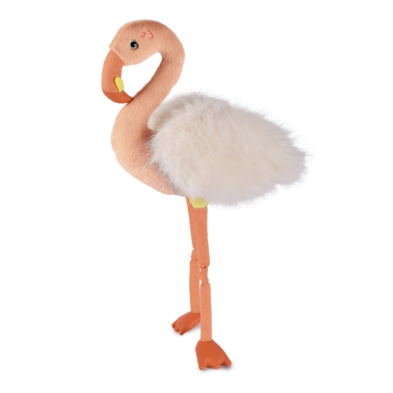 Ref. DOUHO3450, Histoire d'Ours - Trésors Marins peluche flamant rose 50 cm, Rose, marque HISTOIRE D'OURS