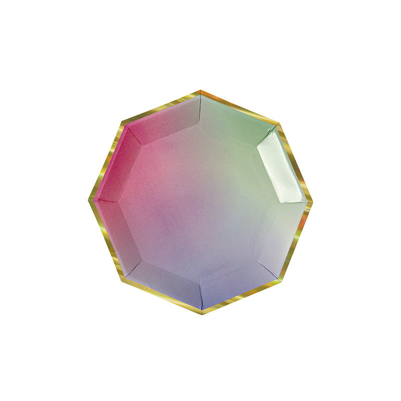 Image de  Pq 8 assiettes plates xs ombre 