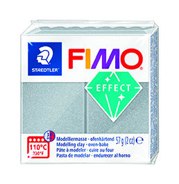 Image de  Pain 57g Fimo soft argent 