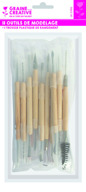 Image de  Set 11 accessoires de modelage 