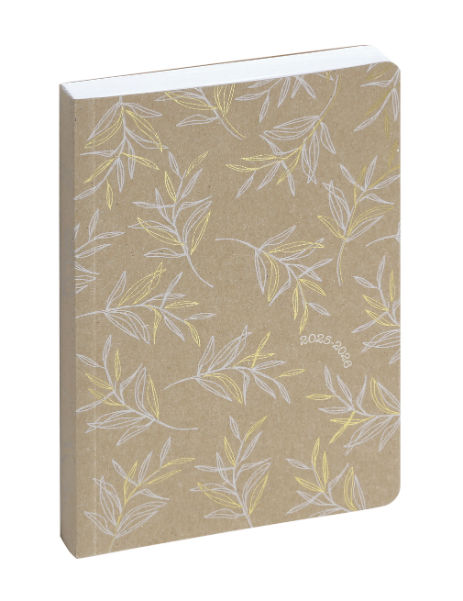 Image de  Agenda journalier 12x17 Kraft 